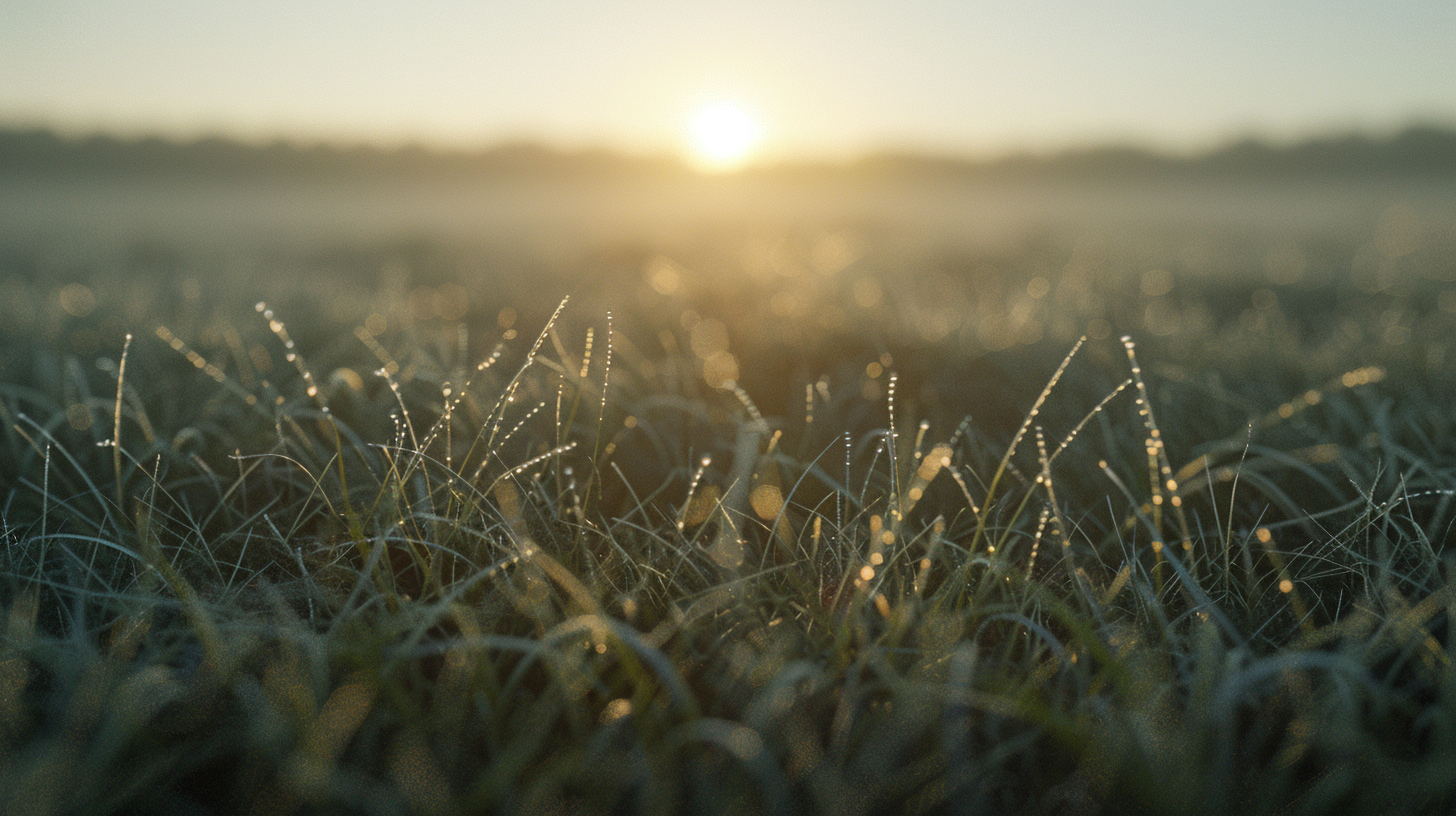 Grass Warming In The Sun