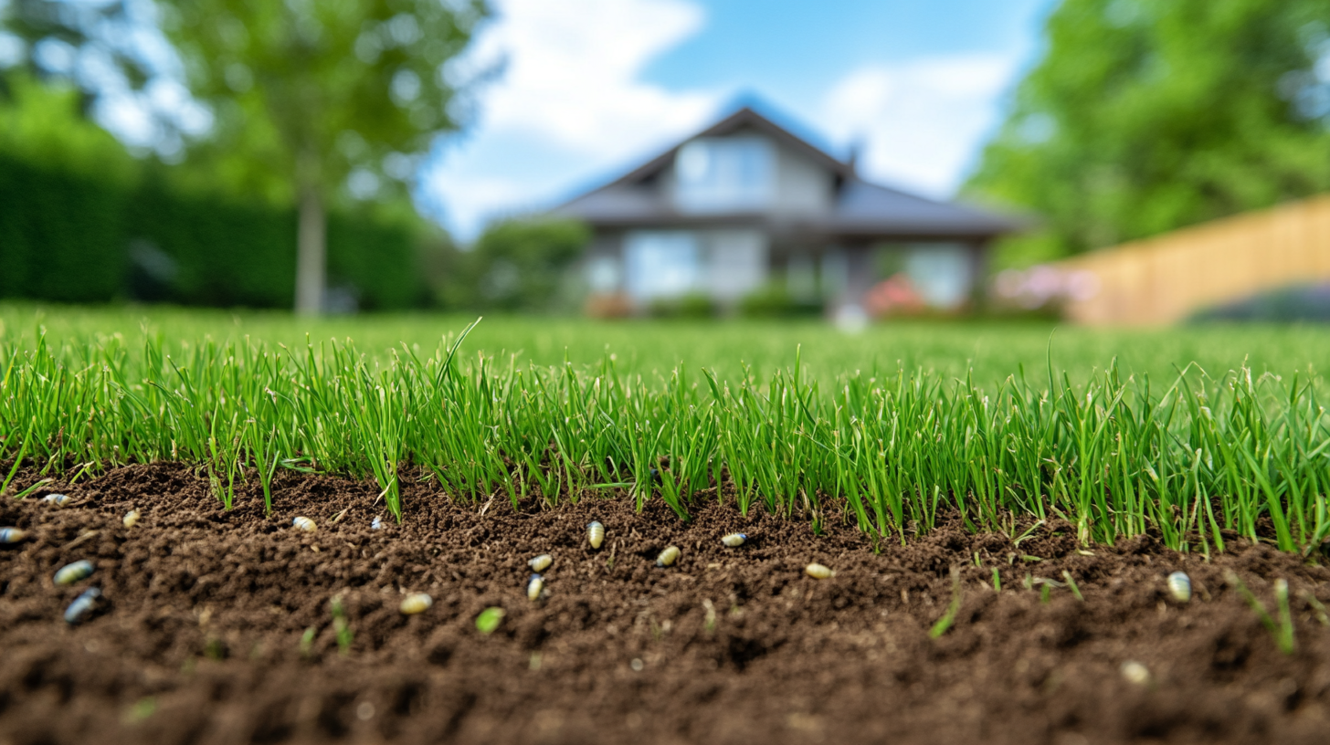 Grubs Under Surface Of Ground Without Using Grubex